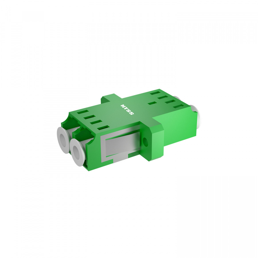 Адаптер оптический NTSS PREMIUM дуплекс LC/АРС SM GREEN
