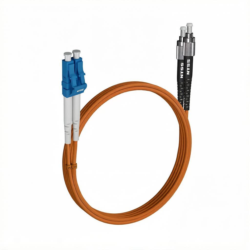 Шнур оптический NTSS dpc LC/UPC-FC/UPC 62.5/125 3.0мм 4м LSZH (патч-корд)