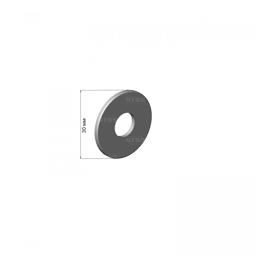 Шайба плоская усиленная NTSS M10 DIN 9021