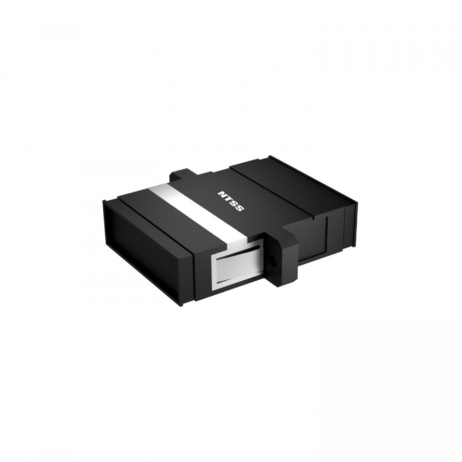 Адаптер оптический NTSS дуплекс SC sm/mm Black