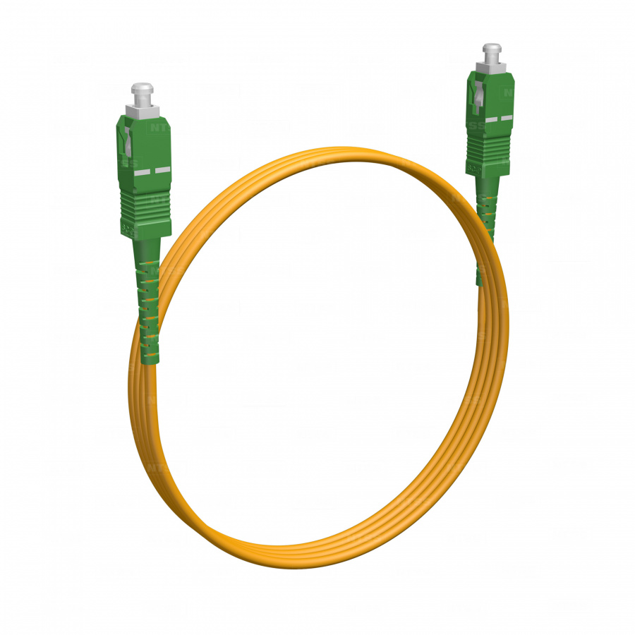 Шнур оптический NTSS PREMIUM spc SC/APC-SC/APC 9/125 2.0мм 2м LSZH (патч-корд)