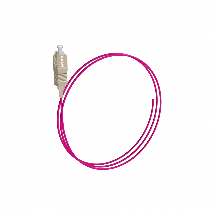 Пигтейл оптический NTSS SC/UPC 50/125мкм ОМ4 2*1.5м LSZH