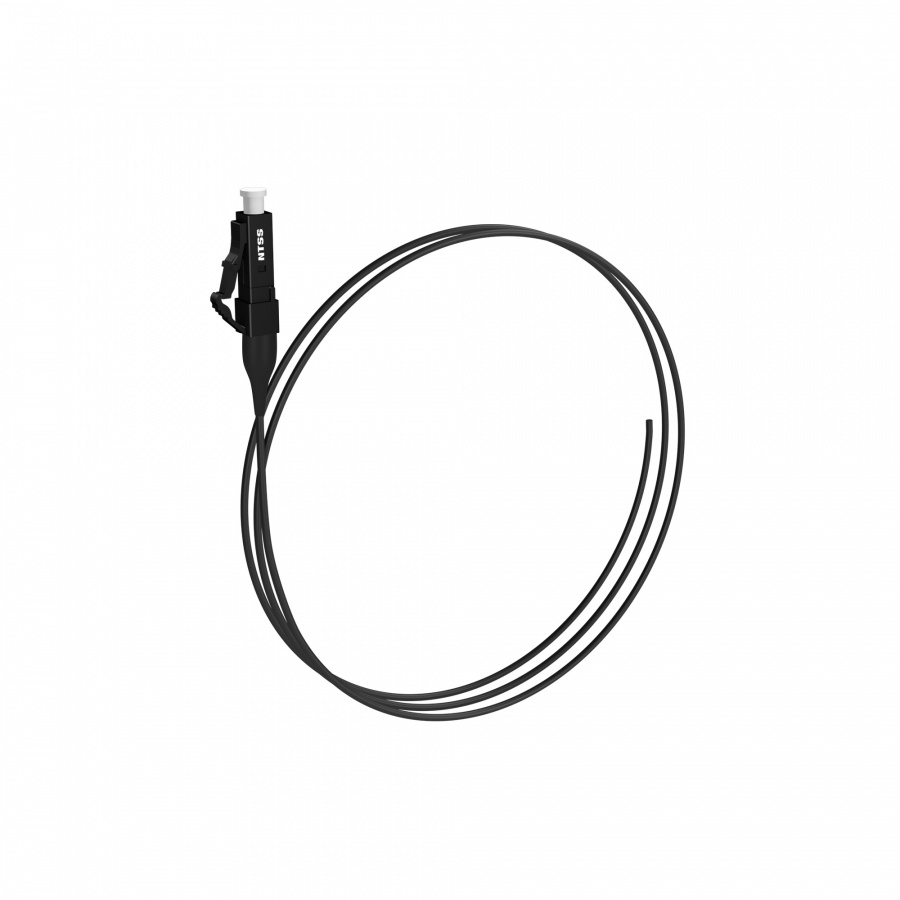 Пигтейл оптический NTSS LC/UPC 50/125мкм ОМ3 1.5м LSZH чёрный
