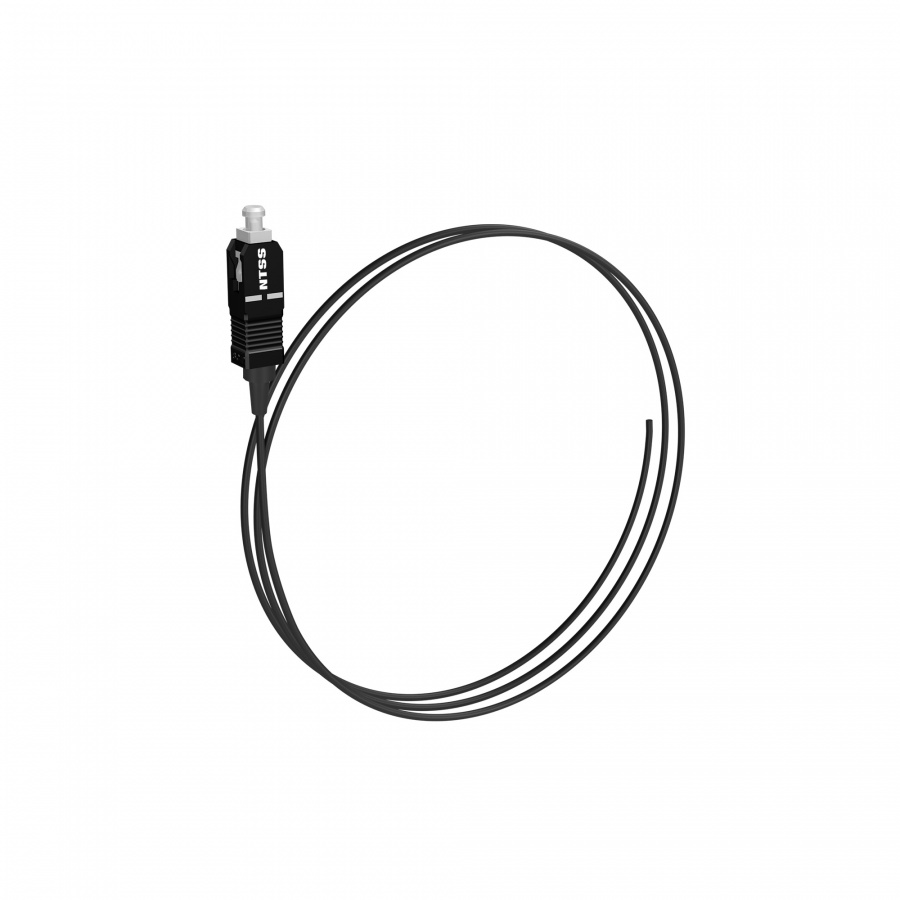 Пигтейл оптический NTSS PREMIUM SC/UPC 62.5/125мкм 1.5м LSZH чёрный