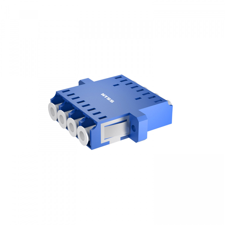 Адаптер оптический NTSS PREMIUM квадро LC SM BLUE