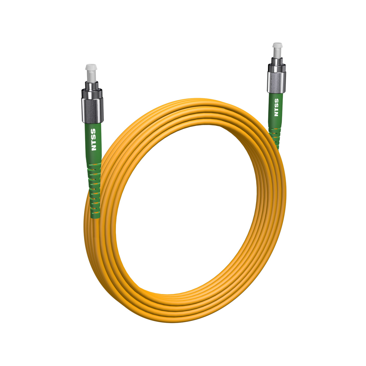 Армированный шнур оптический NTSS PREMIUM spc FC/APC-FC/APC 9/125 3.0мм 20м LSZH (патч-корд)