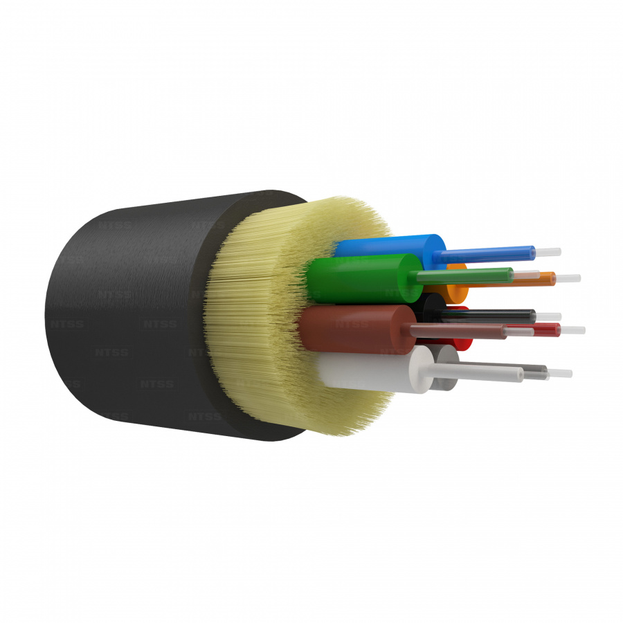 Оптический кабель распределительный NTSS PREMIUM IN/OUT, 8 волокон OM2, 50/125, LSZH(нг(A)-HF), черный